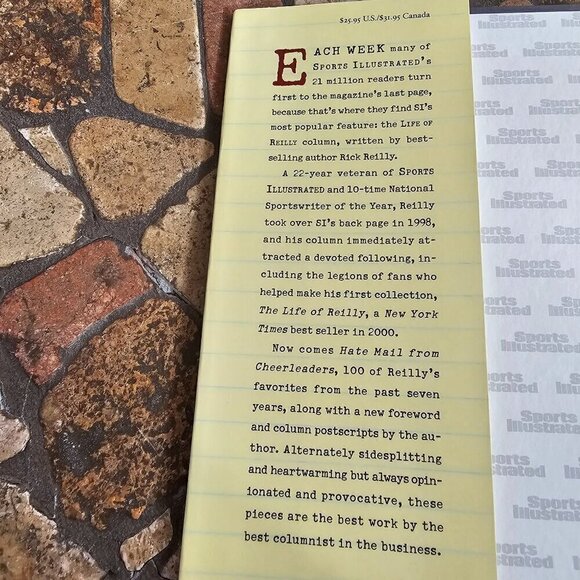 Hate Mail From Cheerleaders & Other Adventures From The Life Of Reilly Hardcover - Picture 3 of 7